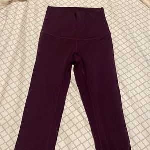 Lululemon purple leggings
